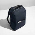 Navy Versatile Wraparound-Zip Backpack with Laptop Pocket and Luggage Attachment