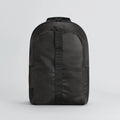 Black Water-Resistant Multi-Pocket Adventure Backpack with Water Bottle Holders